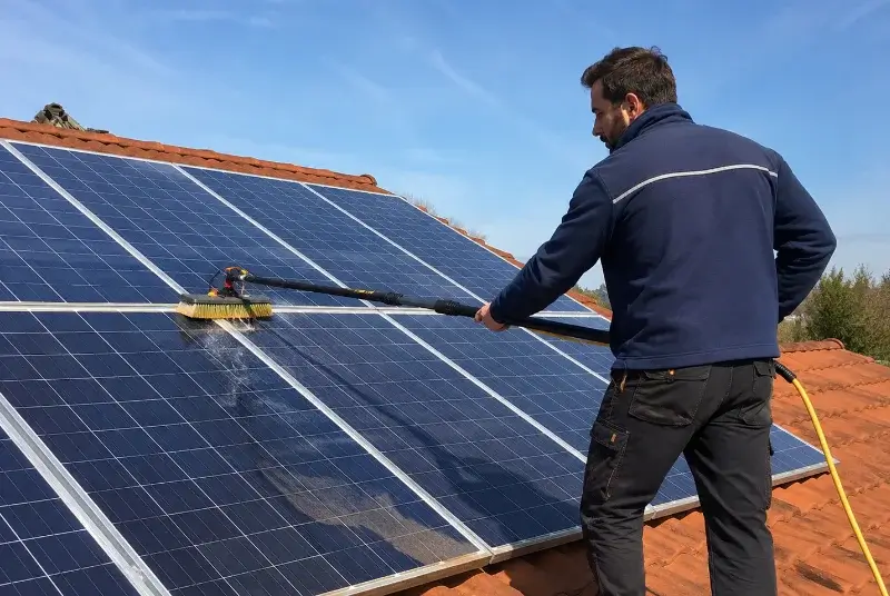 Nettoyage et entretien de panneaux solaires à Pérignac
